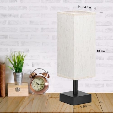 Minimalist Small Table Lamp for Bedroom & Office - Soft Glow