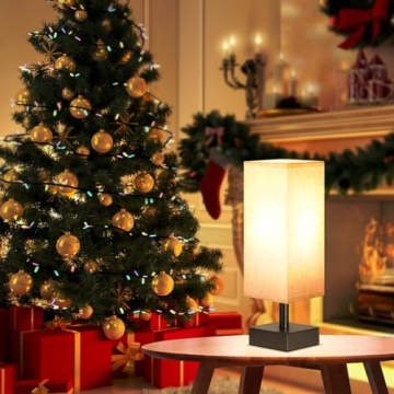 Minimalist Small Table Lamp for Bedroom & Office - Soft Glow