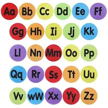 Carpet Marker Spots for Classroom - 60 Colorful Dots