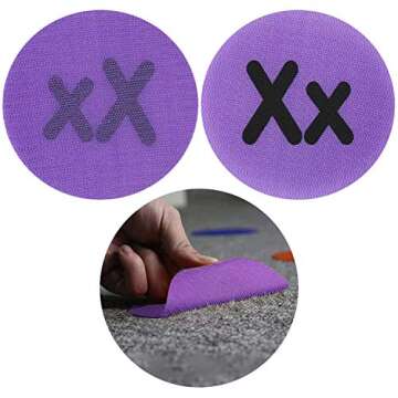 Carpet Marker Spots for Classroom - 60 Colorful Dots