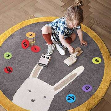 Carpet Marker Spots for Classroom - 60 Colorful Dots