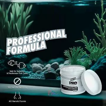 Fritz Pro Aquatics Pure Ammonium Chloride for Fishless Cycling and a Safe Tank Environment (500-Gram)