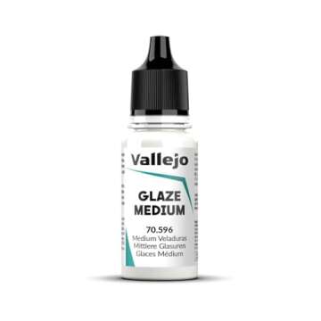Vallejo Acrylic Paint, Glaze Medium - Perfect for Artists and Crafters