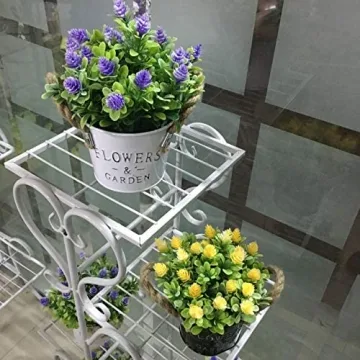 MIXROSE Artificial Potted Plants Set - Lifelike Home Decor