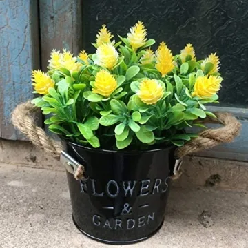 MIXROSE Artificial Potted Plants Set - Lifelike Home Decor