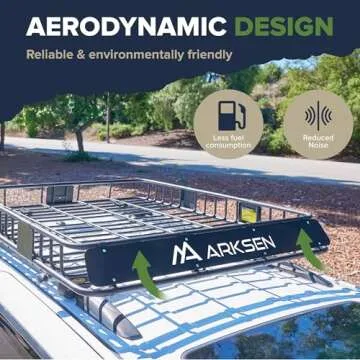 Heavy Duty Roof Rack Cargo Carrier for SUV, Truck, & Car