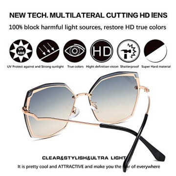 S.NOTIO Polygon Sunglasses Stylish Women's Eyewear