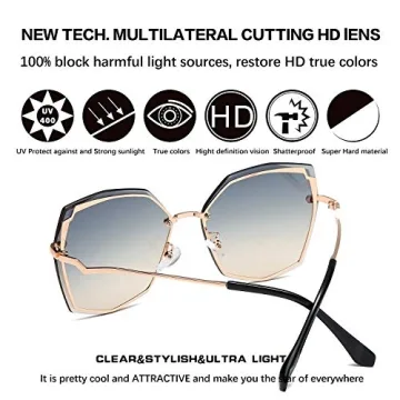 S.NOTIO Polygon Sunglasses Stylish Women's Eyewear