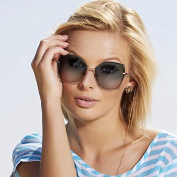 S.NOTIO Polygon Sunglasses Stylish Women's Eyewear