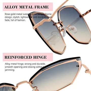 S.NOTIO Polygon Sunglasses Stylish Women's Eyewear