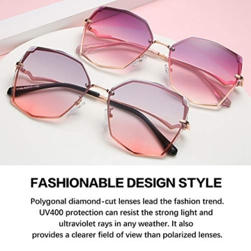 S.NOTIO Polygon Sunglasses Stylish Women's Eyewear