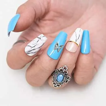 WOKOTO 100pcs Silver Butterfly Nail Charms For Acrylic Nails Butterfly Jewelrys 3d Nail Charms Nail Jewelry For Acrylic Nails Art 3d Butterfly Charms Silver Nail Studs Charms For Nails Designs