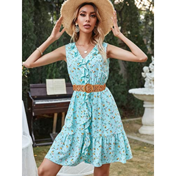 Stylish Pinra Woven Rattan Waist Belt for Women