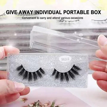 MAGEFY 30 Pairs 6 Styles Faux Mink Eyelashes Collection