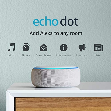 Echo Dot 3rd Gen Smart Speaker with Alexa in Sandstone