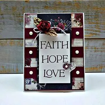 Inspirational Faith Stamp Set for Meaningful Crafts