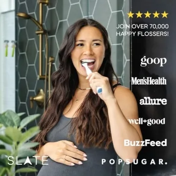 Transform Your Dental Care with SLATE Electric Flosser