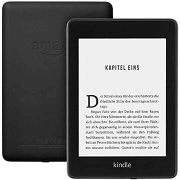 Lightweight Waterproof Kindle Paperwhite with 8 GB Storage