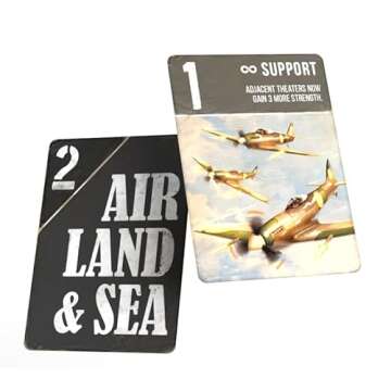 Arcane Wonders Air, Land, & Sea Game for Two Players