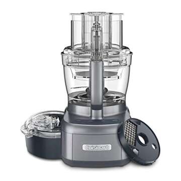 Cuisinart Elemental Small Food Processor, 13-Cup, Gunmetal