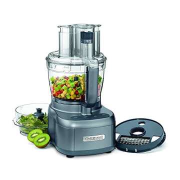Cuisinart Elemental Small Food Processor, 13-Cup, Gunmetal