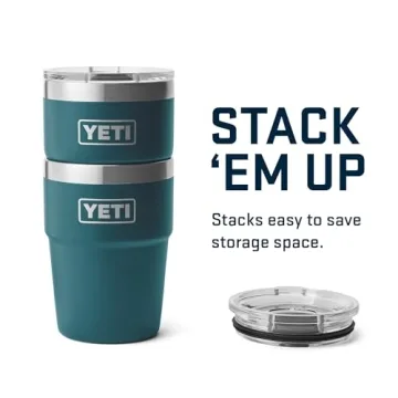 YETI Rambler Stackable Tumbler - Vacuum Insulated, Stylish