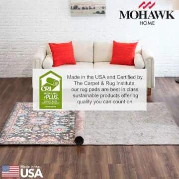 Mohawk Home 9' x 12' Felt Rug Pad for Ultimate Comfort