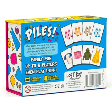 Piles Card Game for All Ages - Fun Family Gameplay