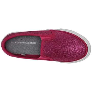 Amazon Essentials Girls' Slip-on Canvas Sneaker
