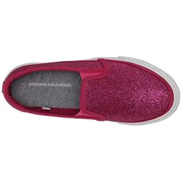 Amazon Essentials Girls' Slip-on Canvas Sneaker