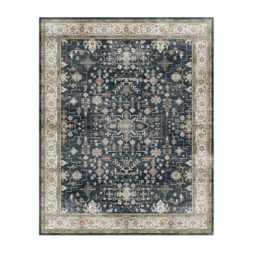 Lessymo 8x10 Area Rugs for Living Room, Washable Rug for Bedroom Dining Home Office, Soft Non-Slip R...