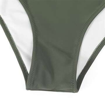 SUUKSESS Women Sexy Tummy Control One Piece Swimsuit