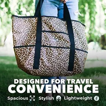 Stylish Dejaroo Beach Bag - Versatile & Water-Resistant Tote