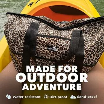 Stylish Dejaroo Beach Bag - Versatile & Water-Resistant Tote