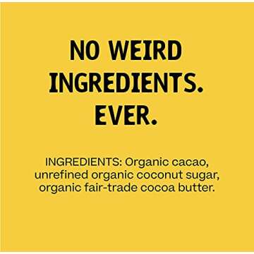 Hu Chocolate Bars | 12 Pack Simple Chocolate | Natural Organic Vegan, Gluten Free, Paleo, Non GMO, Fair Trade Dark Chocolate | 2.1oz Each