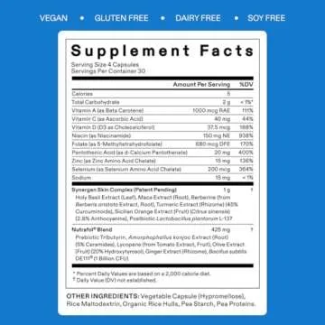 Nutrafol Clear Skin Supplement for Women's Acne Solutions