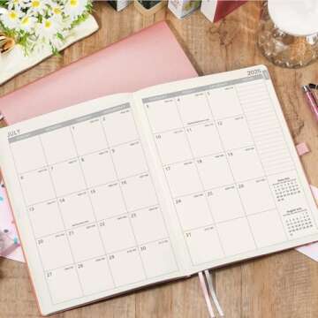 Planner 2025-2026 - JUL 2025 - JUN 2026, Academic Planner 8.5" x 11", 2025-2026 Planner Weekly and M...