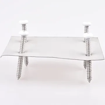 60 pcs White Screws for Home Repair & DIY Projects