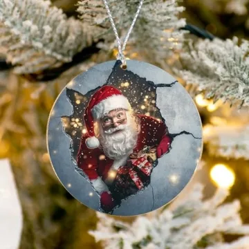 Jabihome 2025 Christmas Ornaments for Gifts and Decor