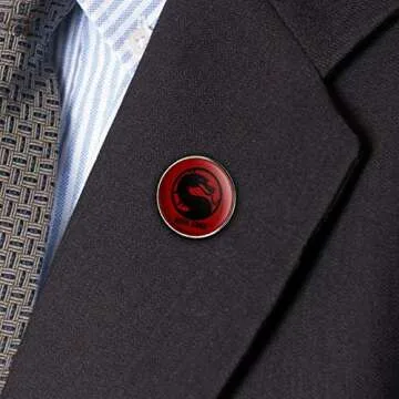 Mortal Kombat Symbol Metal Pin - A Must-Have Accessory