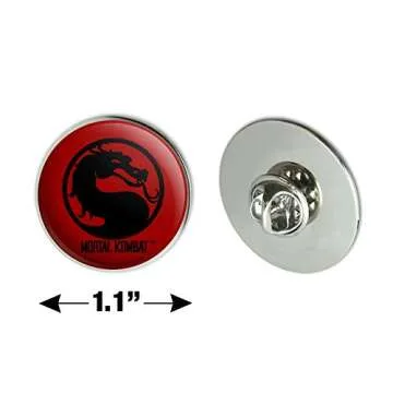 Mortal Kombat Symbol Metal Pin - A Must-Have Accessory