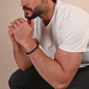 Sentimental Cuban Bracelet: Love You This Much Gift