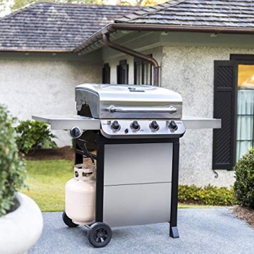 Char-Broil 4-Burner Grill with Side Burner Perfomrance