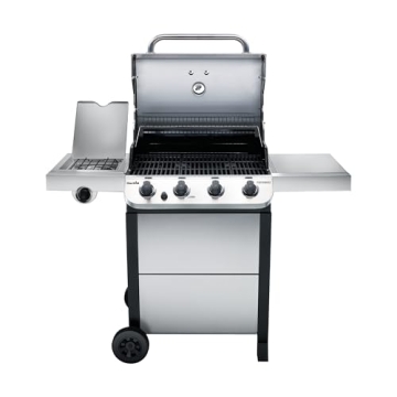 Char-Broil 4-Burner Grill with Side Burner Perfomrance