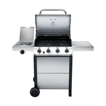 Char-Broil 4-Burner Grill with Side Burner Perfomrance