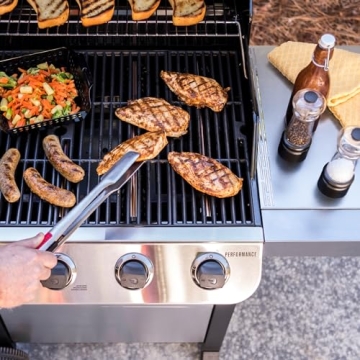 Char-Broil 4-Burner Grill with Side Burner Perfomrance