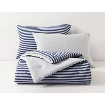 Levi 2-Piece Jersey Knit Bedding Set Soft and Breathable