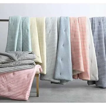 Levi 2-Piece Jersey Knit Bedding Set Soft and Breathable