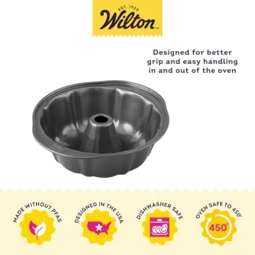 Wilton Premium Non-Stick 9.51-Inch Fluted Tube Pan