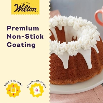 Wilton Premium Non-Stick 9.51-Inch Fluted Tube Pan